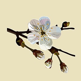 印花矢量圖 藝術(shù)效果 手繪 水彩 植物 免費素材