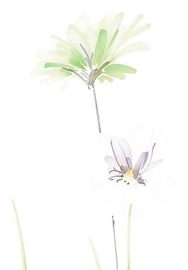 韓國(guó)PSD精美花紋矢量背景模版194