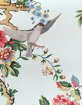 位圖 插畫 動(dòng)物 鳥 植物 免費(fèi)素材