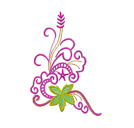 繡花 植物 花 花朵 高清 免費素材