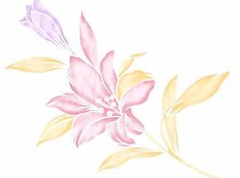 韓國PSD精美花紋矢量背景模版72