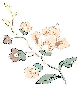 韓國PSD精美花紋矢量背景模版68