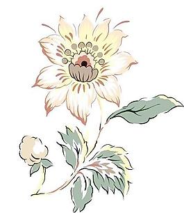 韓國PSD精美花紋矢量背景模版63