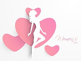 三八婦女節(jié)慶祝賀卡設(shè)計