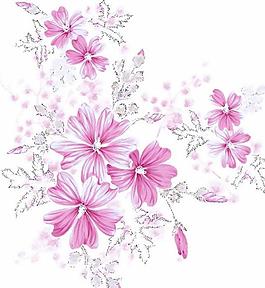 韓國(guó)PSD精美花紋矢量背景模版46