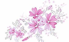 韓國PSD精美花紋矢量背景模版44