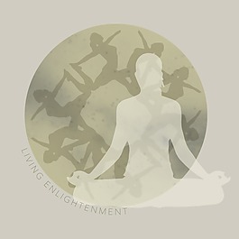 印花矢量圖 人物 女人 幾何 圓形 免費素材