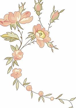 韓國(guó)PSD精美花紋矢量背景模版30
