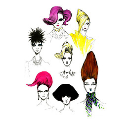 位圖 插畫 插畫師 Marc Jacobs 免費素材