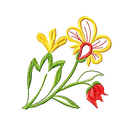 繡花 植物 花朵 免費(fèi)素材
