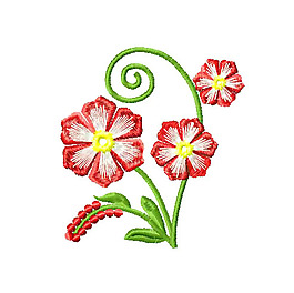 繡花 植物 花朵 免費(fèi)素材