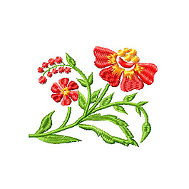 繡花 植物 花朵 免費(fèi)素材