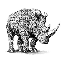 位圖 插畫師 BioWorkz 美國 動物插畫 免費素材