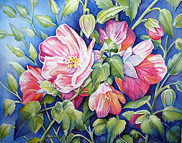 位圖 植物圖案 寫(xiě)意花卉 花朵 免費(fèi)素材
