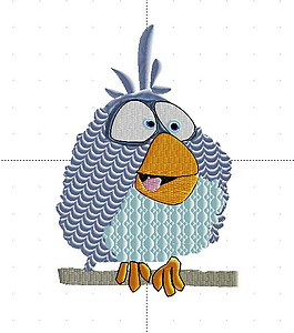 繡花 動物 小鳥 憤怒的小鳥 免費素材