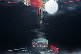 位圖 節(jié)日元素 中秋節(jié) 月亮 茶杯 免費(fèi)素材