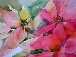 位圖 植物圖案 寫意花卉 花朵 免費(fèi)素材