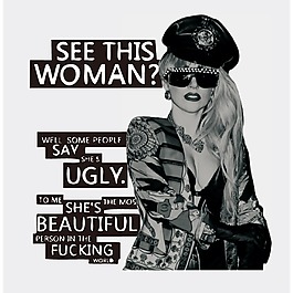 印花矢量圖 人物圖案 lady gaga 歐美 免費素材