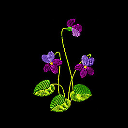 繡花 植物 花朵 免費(fèi)素材