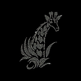 燙鉆 動(dòng)物 長頸鹿 免費(fèi)素材