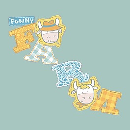 印花矢量圖 可愛卡通 貼布 動(dòng)物頭 動(dòng)物 免費(fèi)素材