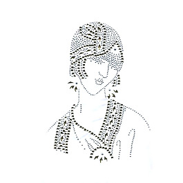 燙鉆 人物 女孩 免費素材
