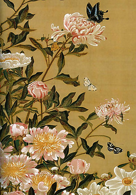 位圖 植物圖案 寫意花卉 花朵 免費(fèi)素材