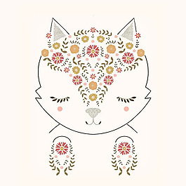 位圖 插畫 卡通插畫 動物插畫 藝術效果 免費素材
