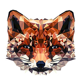 位图 插画 动物插画 艺术效果 拼接 免费素材