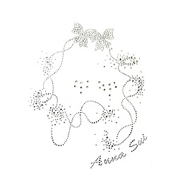 燙鉆 生活元素 蝴蝶結(jié) 花邊 文字 免費(fèi)素材
