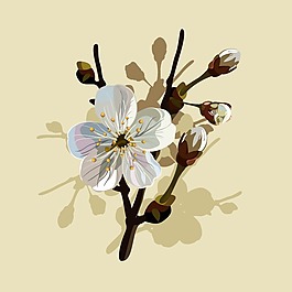 印花矢量圖 藝術(shù)效果 手繪 水彩 植物 免費(fèi)素材