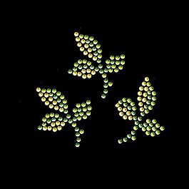 燙鉆 植物圖案 樹葉 免費(fèi)素材