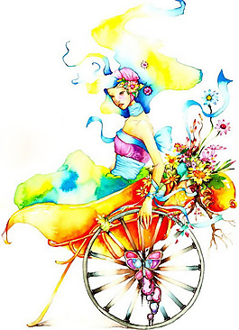 位圖 插畫 時尚插畫 人物插畫 插畫師 免費素材