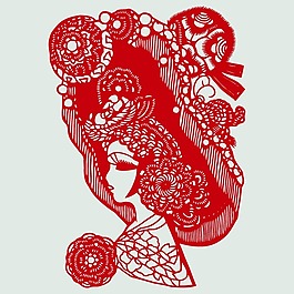 印花矢量圖 T恤圖案 人物 女人 免費(fèi)素材