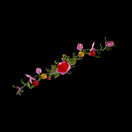 繡花 植物 花朵 免費(fèi)素材