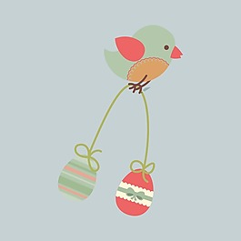 印花矢量圖 T恤圖案 動物 鳥 色彩 免費素材