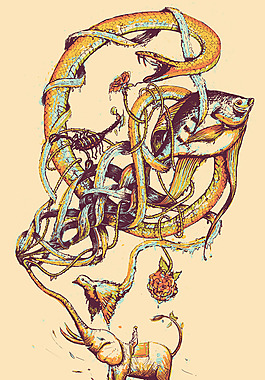 位圖 插畫 時(shí)尚插畫 插畫師 Norman 免費(fèi)素材