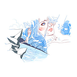 位圖 插畫(huà) 插畫(huà)師 Marguerite Sauvage 免費(fèi)素材