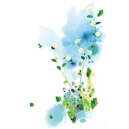 位图 植物图案 写意花卉 花朵 免费素材