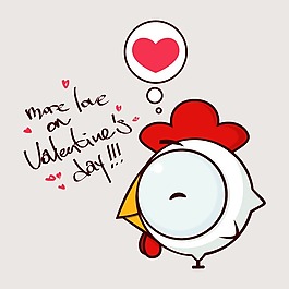 印花矢量圖 可愛卡通 卡通動物 雞 幾何 免費素材