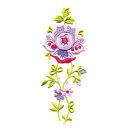繡花 植物 花朵 免費素材