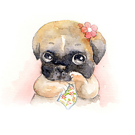 位圖 插畫 動物插畫 可愛卡通 動物 免費素材