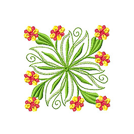 繡花 植物 花朵 免費(fèi)素材