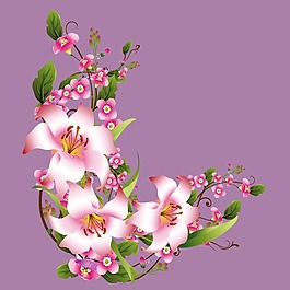印花矢量圖 T恤圖案 植物 花朵 色彩 免費素材