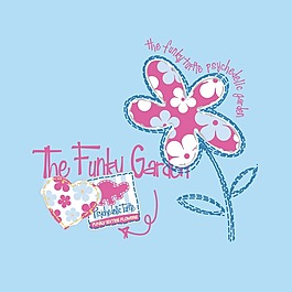 印花矢量圖 貼布 植物 花朵 幾何 免費(fèi)素材