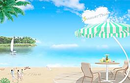 海滩