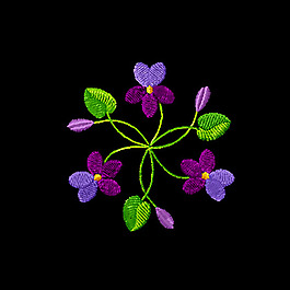 繡花 植物 花朵 免費(fèi)素材