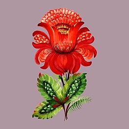 印花矢量圖 植物 花朵 色彩 黑色 免費(fèi)素材