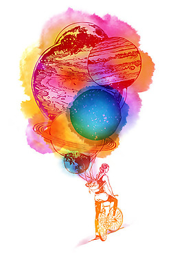 位圖 插畫 時尚插畫 人物插畫 插畫師 免費素材