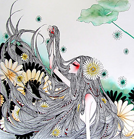 位圖 插畫 時(shí)尚插畫 人物插畫 藝術(shù)效果 免費(fèi)素材